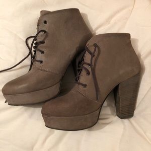 Steve Madden bootie heels